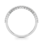 Lab Diamond 14-Stone Wedding Ring