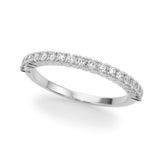 Brilliant 18K White Gold Lab Diamond Wedding Ring