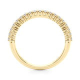 14K Yellow Gold Diamond Wedding Ring