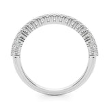 White Platinum 15-Diamond Wedding Ring