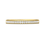 18K Gold Yellow Micropave Wedding Band from the Micropave collection - 5204SWB_18KY_Prm_H-I_SI1