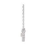 Sideways Cross Necklace or Center