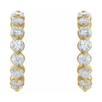 Accented Hoop Earrings
