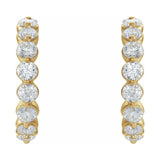 Accented Hoop Earrings