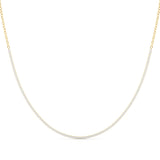 14K Yellow Gold 147 Diamond Pendant Necklace