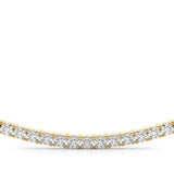 18K Yellow Gold 147 Diamond 16"" Necklace