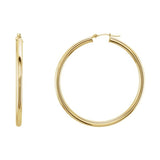 Tube Hoop Earrings