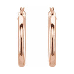 Tube Hoop Earrings