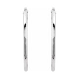 Tube Hoop Earrings