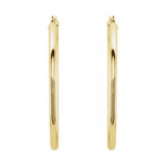 Tube Hoop Earrings