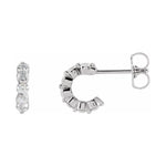 Accented Hoop Earrings