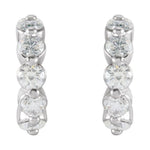 Accented Hoop Earrings