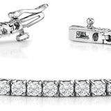 40 Stone Lab Diamond In Line Prong Bracelet