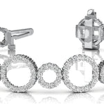 White Platinum 297 Diamond Tennis Bracelet