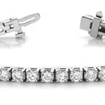 Lab Diamond In-Line Tennis Bracelet
