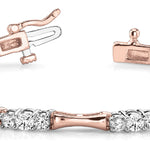 18K Rose Gold Diamond Fashion Bracelet