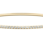 Yellow Gold Diamond Traditional Bangle