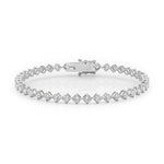 White Gold Lab Diamond Tennis Bracelet