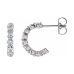 Accented Hoop Earrings