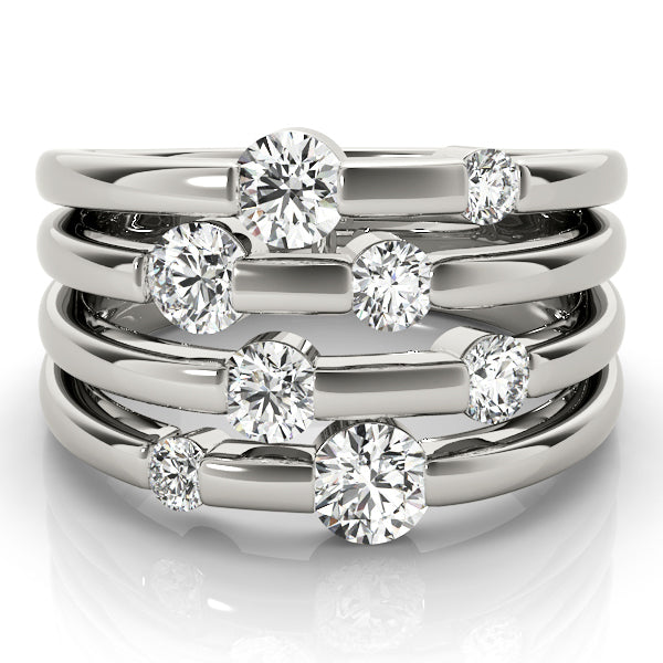 Lab Diamond Right Hand Fashion Ring