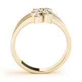18K Yellow Gold Lab Diamond Right Hand Ring