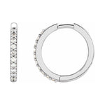 Accented Huggie Earrings
