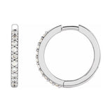 Accented Huggie Earrings
