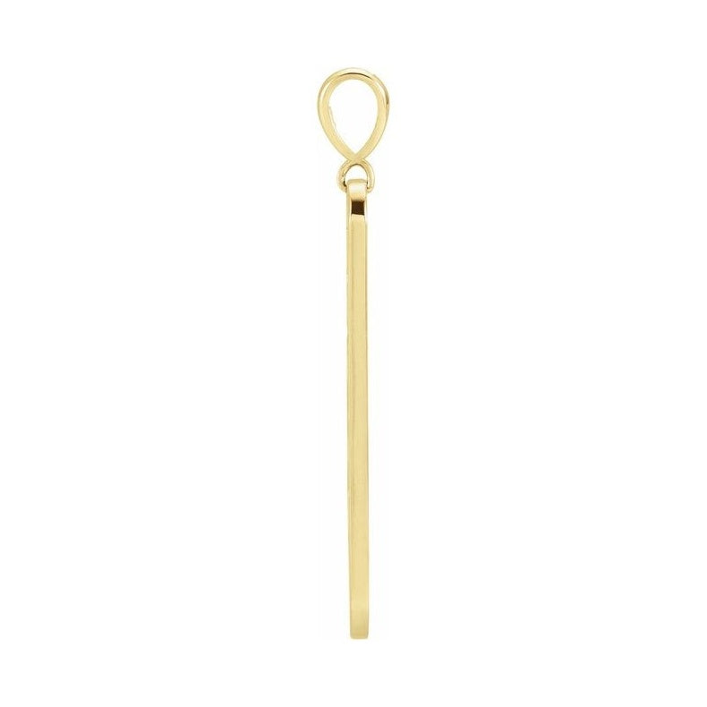 Moon Phase Bar Necklace or Pendant
