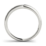 Platinum White Diamond Stackable Ring
