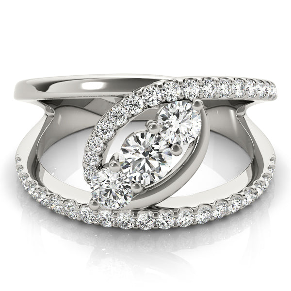 Multi-Diamond Lab Grown Fashion Ring