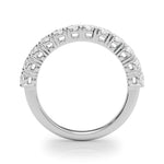 Lab Diamond Straight Band Ring