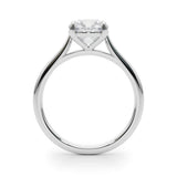 1 CT Lab Diamond 14K White Gold Solitaire