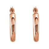 Tube Hoop Earrings