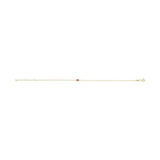 Bezel-Set Link Bracelet