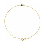 Bezel-Set Link Bracelet