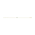 Bezel-Set Link Bracelet