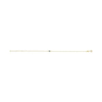 Bezel-Set Link Bracelet