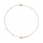 Bezel-Set Link Bracelet