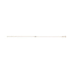 Bezel-Set Link Bracelet