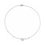 Bezel-Set Link Bracelet