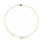 Bezel-Set Link Bracelet