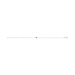 Bezel-Set Link Bracelet