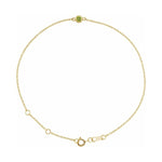 Bezel-Set Link Bracelet