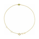 Bezel-Set Link Bracelet