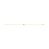 Bezel-Set Link Bracelet