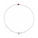 Bezel-Set Link Bracelet