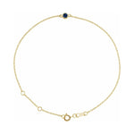 Bezel-Set Link Bracelet