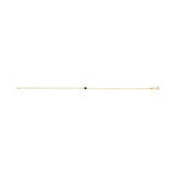 Bezel-Set Link Bracelet