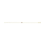 Bezel-Set Link Bracelet