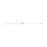 Bezel-Set Link Bracelet